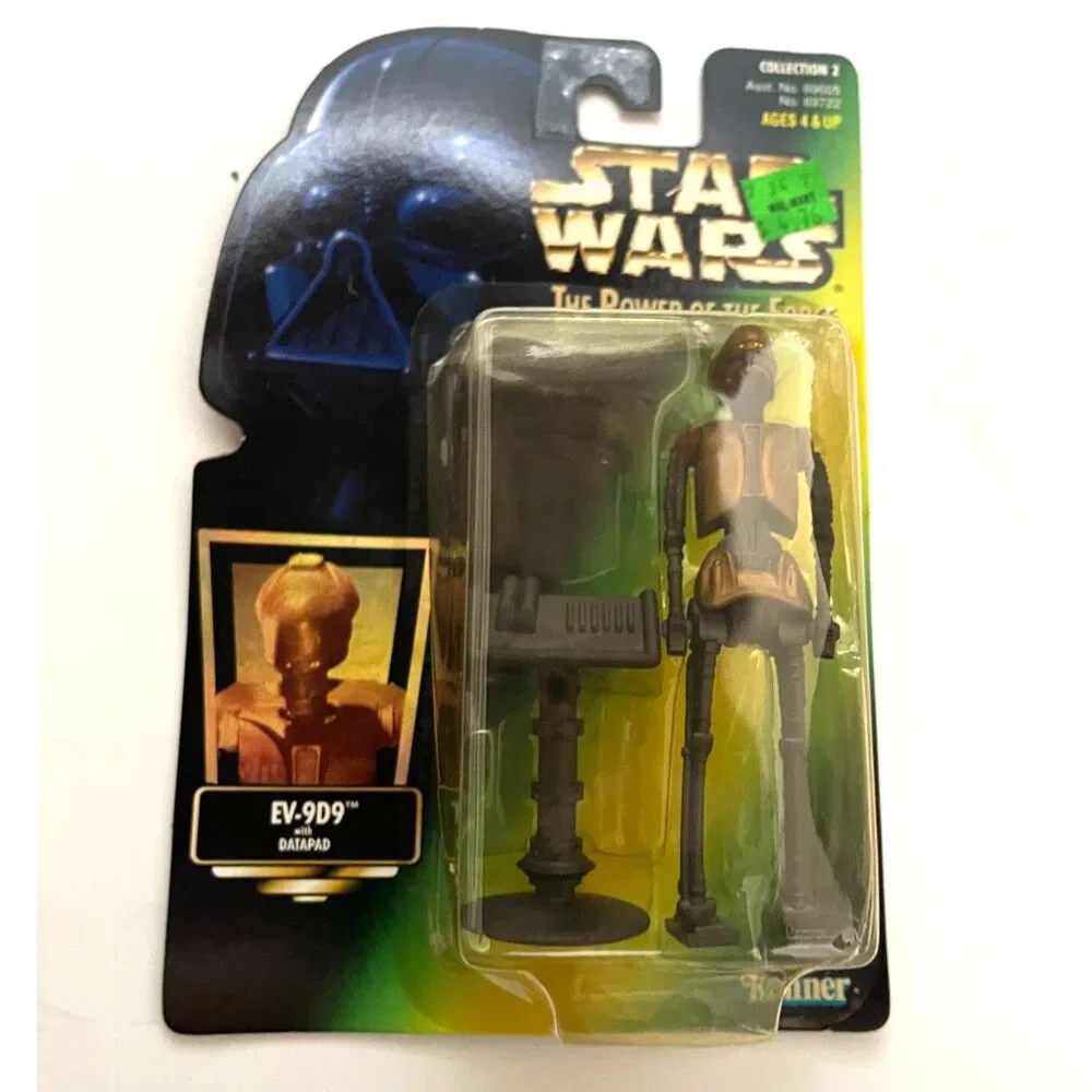 Star Wars EV-9D9 Power of the Force Green Card Action Figure Droid by Star Wars